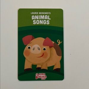 Laurie Berkner's Animal Songs Yoto Card